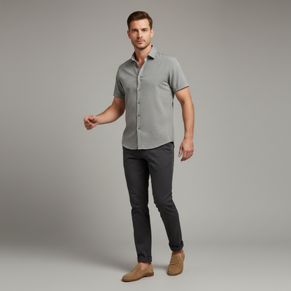 Men's Casual Summer Shirt | Short Sleeve Leisurewear