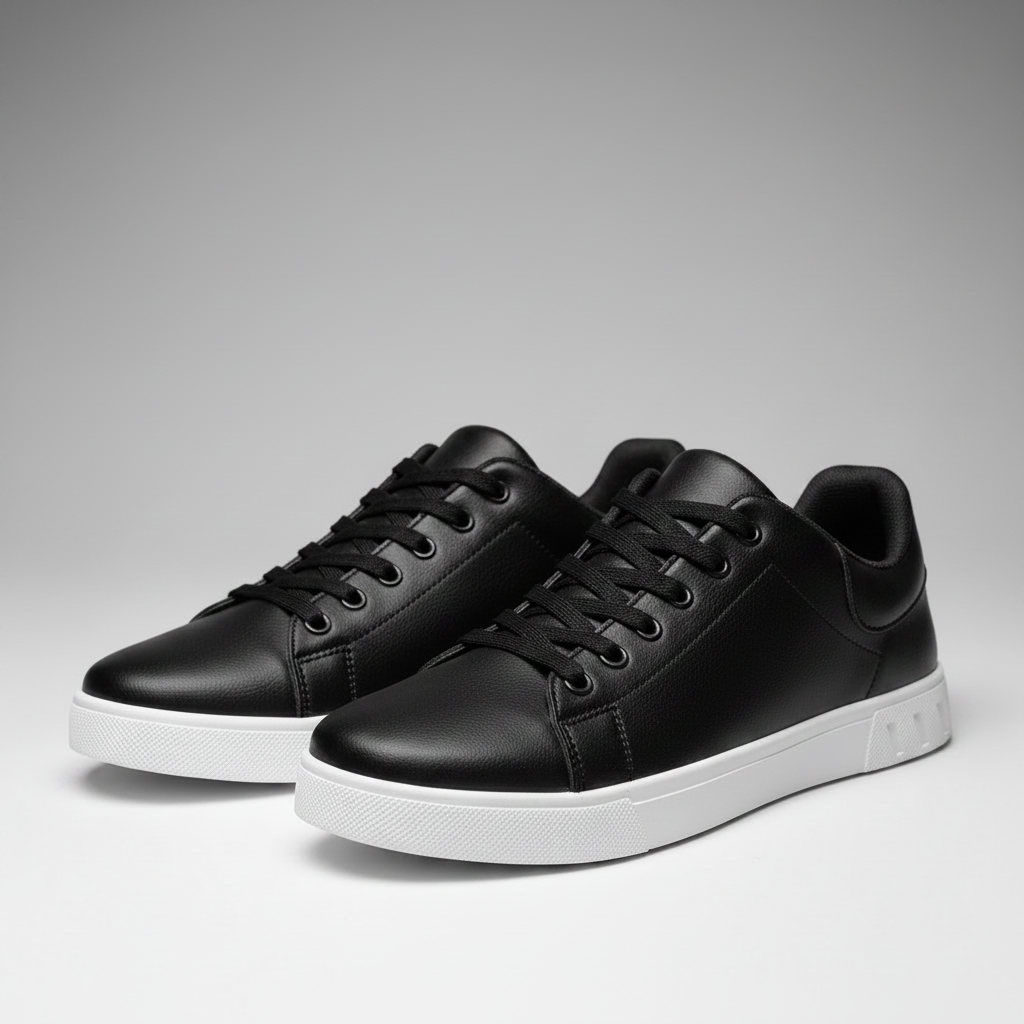 Men's Casual Lace-Up Sneakers | Low-Top Trainers
