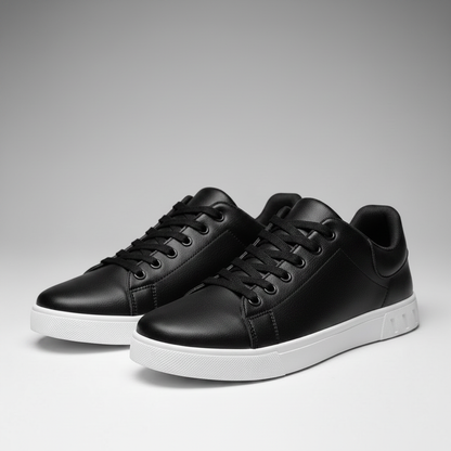 Men's Casual Lace-Up Sneakers | Low-Top Trainers