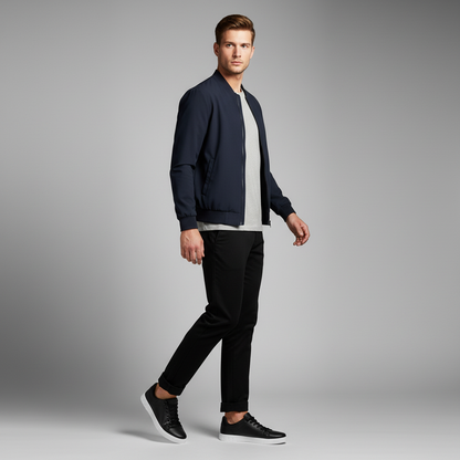 Men's Casual Lace-Up Sneakers | Low-Top Trainers
