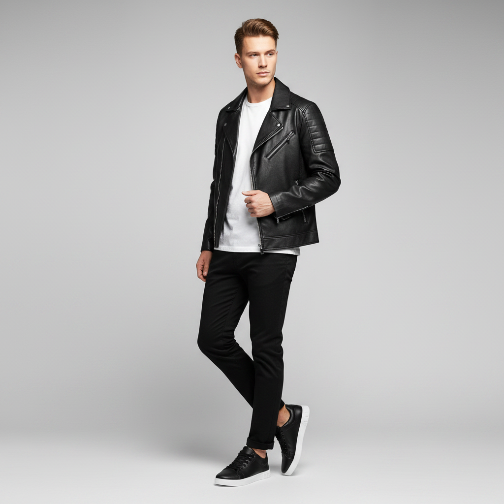 Men's Casual Lace-Up Sneakers | Low-Top Trainers