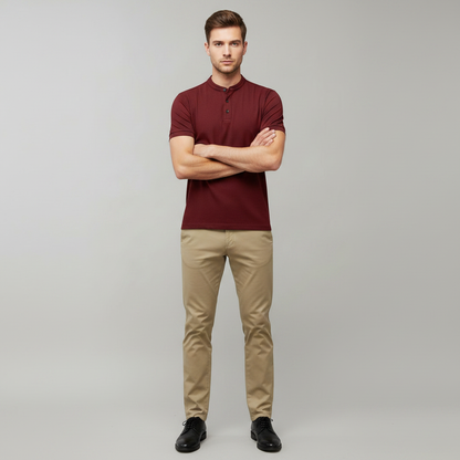 Men's Elegant Polo Shirt | Classic Casual Wear