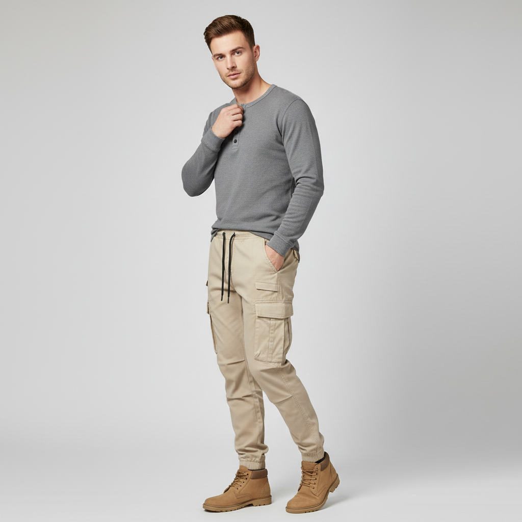 Men's Tactical Cargo Pants | Multi-Pocket Cargo Trousers