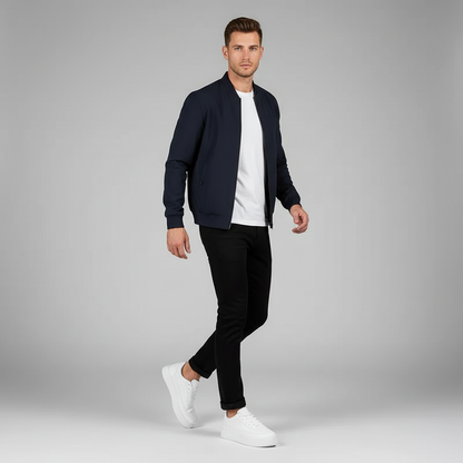Men's White Lace-Up Sneakers | Casual Trainers