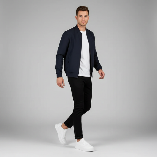 Men's White Lace-Up Sneakers | Casual Trainers